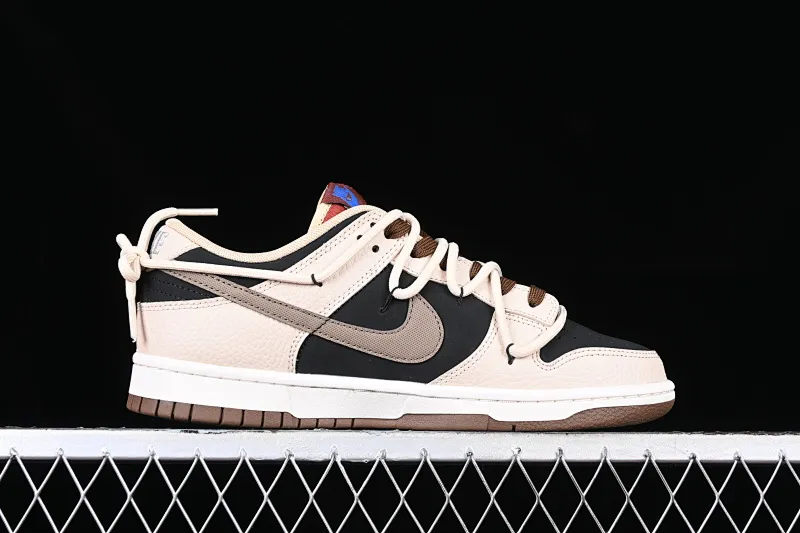 All Categories Nk SB Dunk Series Nk SB Dunk Low Low-top Sneakers Nk SB Dunk Low "Mars Stone" Mocha Brown SB Smashed Backboard Fashion Casual Sneakers DR9704-200